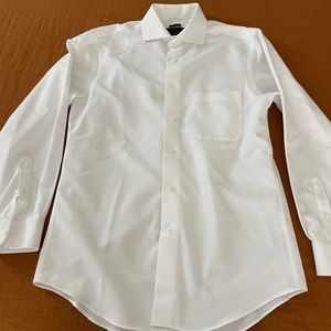 JoS A. Bank Reserve Wide Collar Dress Shirt